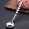 Yousheng антипригарный совок для фрикаделек из нержавеющей стали, устойчивый к падениям, портативный, полой, гладкой ложкой для кухни