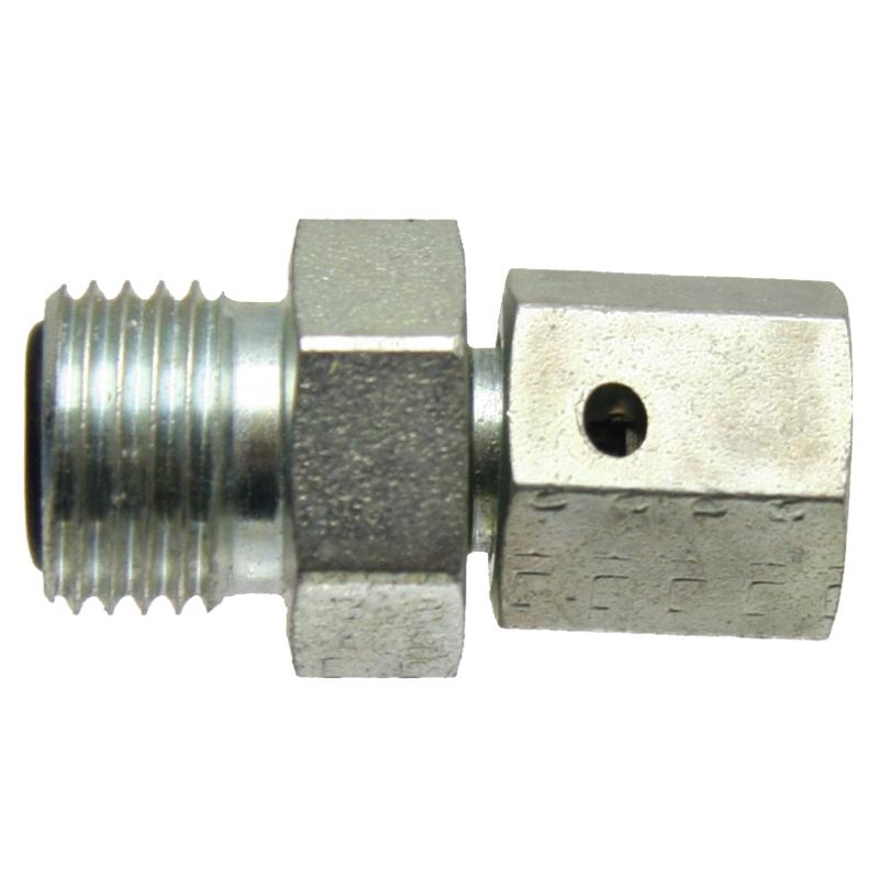 Straight hydraulic connector 11/16" M16x1.5 315bar