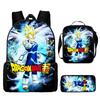 Драгонболл драгонболл аниме девушка парень студент принт рюкзак сумка мультяшный школьный рюкзак