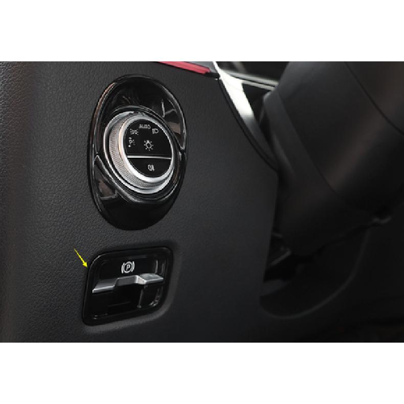 Черная ABS-отделка электронной ручной тормоза консоли, 1 шт. для Mercedes-Benz C-Class W206 -