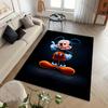1PC Disney Mickey Mouse Print Cartoon Carpet for Living Room Bedroom Kid's Room Home Decor Area Rug Non-slip Mat Luxury Gift