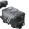 OIENNI Side Bags, Rear Bags, Pannier Bags, Large Capacity, Water-Resistant PU Material, Reflective Tape, Rain Cover Included