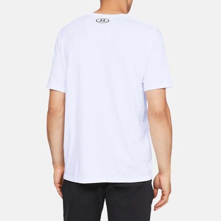Under Armour Футболка унисекс для тренинга с логотипом UA Sportsstyler, белая 1326799-100