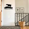 1pc Promotion German Shorthaired Pointer Gsp On Point Dog Welcome Sign Home Decoration Accessories On The Wall Wall Decoration