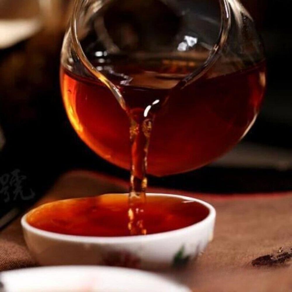 Сырой чай Пуэр Старейший чай Пуэр Ansestor Antique Honey Sweet Тускло-красный чай Пуэр 250г