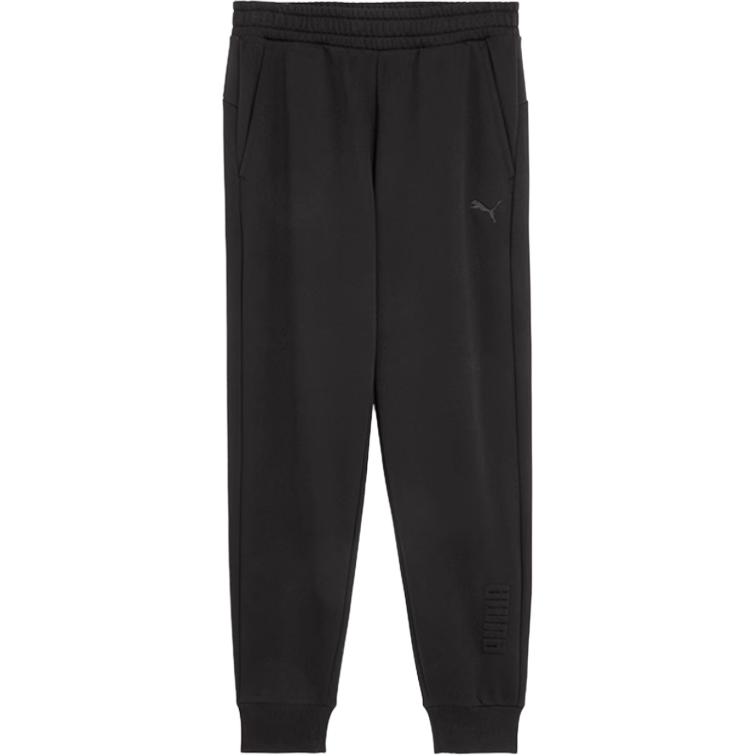 Puma Коллекция Sports Life Флис с подкладкой Удобные Модные Универсальные Вязаные Спортивные Штаны Мужские Черные 677408-01