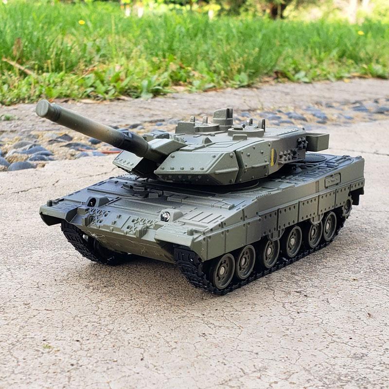 Основной боевой танк Leopard 2 M1A2 Abrams Type 99 Симуляция Изысканные литые модели Игрушечные машинки HuaYi 1:48 Масштабная модель Военная из сплава