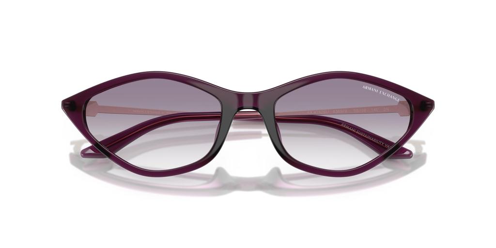 Солнцезащитные очки 0AX4152SU ОПАЛОВЫЙ ФИОЛЕТОВЫЙ 55 [Armani Exchange]