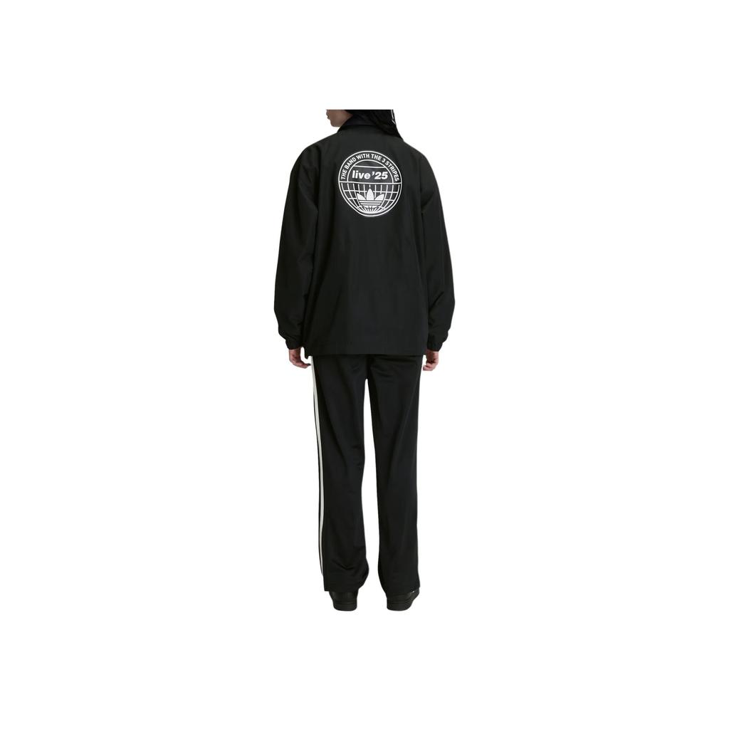 adidas Куртка-бомбер Originals X Oasis Collaboration Coach Jacket Travel Coach Однобортная куртка со свободной воротниковой зоной Унисекс куртки KT-3464