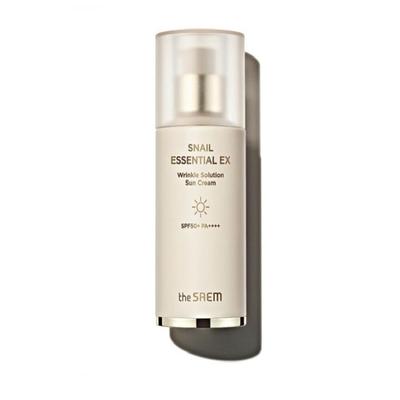 Солнцезащитный крем The Saem Snail Essential EX против морщин 40 мл