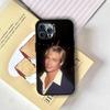 Чехол для телефона Брэд Питт Для iPhone 17,16,15,14,13,12,11 Plus,Pro Max,XS,Разноцветный Серебристый Черный Чехол