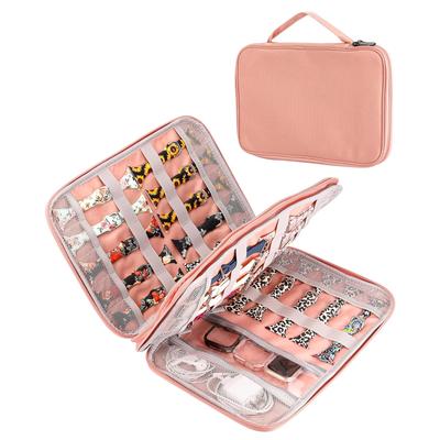 Чехол для часового ремешка Чехол для хранения часового ремешка Вмещает 35 ремешков для часов Портативный органайзер Сумка Совместимый ремешок Булавка для ремешка