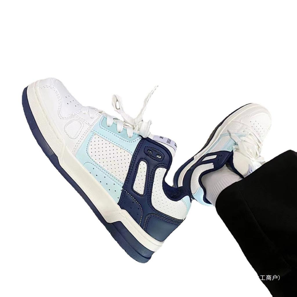 2025 spring and autumn new bread shoes male and female students casual couple skateboard shoes street photography retro sports shoes