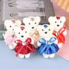 10Pcs/Set Bear Doll Bear Bouquet Accessories Valentine'S Day Bear Flower Bouquet Cartoon Plush Doll Bear Bouquets Graduation