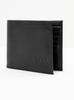 Jigga Wear Simple Crown Leather Black Wallet
