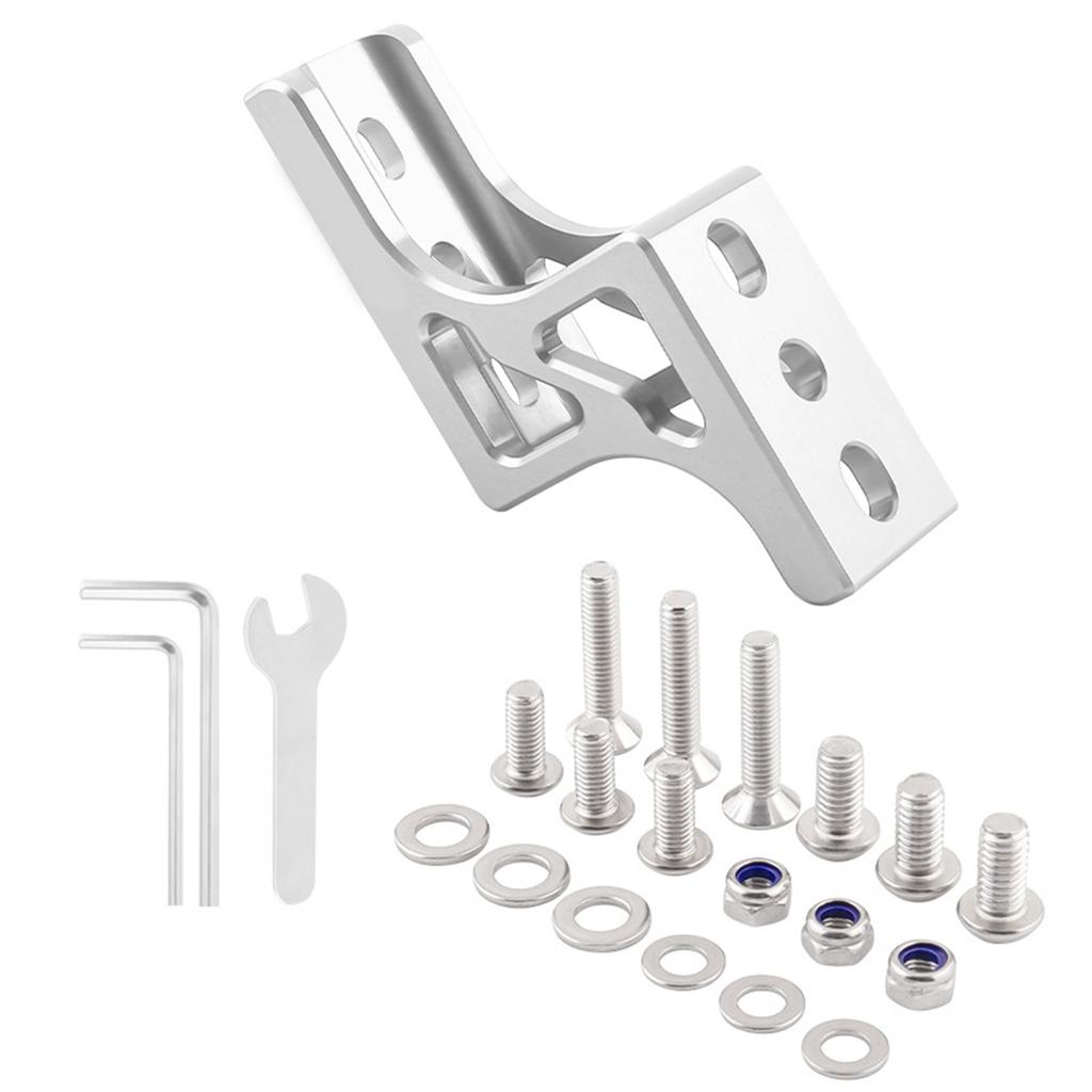 Велосипедные передние багажники для сумок Удлинители для блоков Алюминиевые сплавы Велосипедный фонарь Pig Nose Поднятое крепление Адаптер для держателя велосипедной сумки