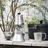 Hario V60 Metal Coffee Mill Coffee Beans 17g Silver Made In Japan O-VMM-1-HSV