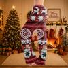Женские рождественские пижамные штаны для сна и отдыха