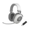 CORSAIR HS65 WIRELESS Gaming Compatible with and Headset, White, PC, PS5, PS4, CA-9011286-AP2