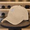 pc Iconic White Face Print Baseball Cap  Adjustable Snapback Lightweight Unisex Hat for Casual Wear MJ Logo Design for Event