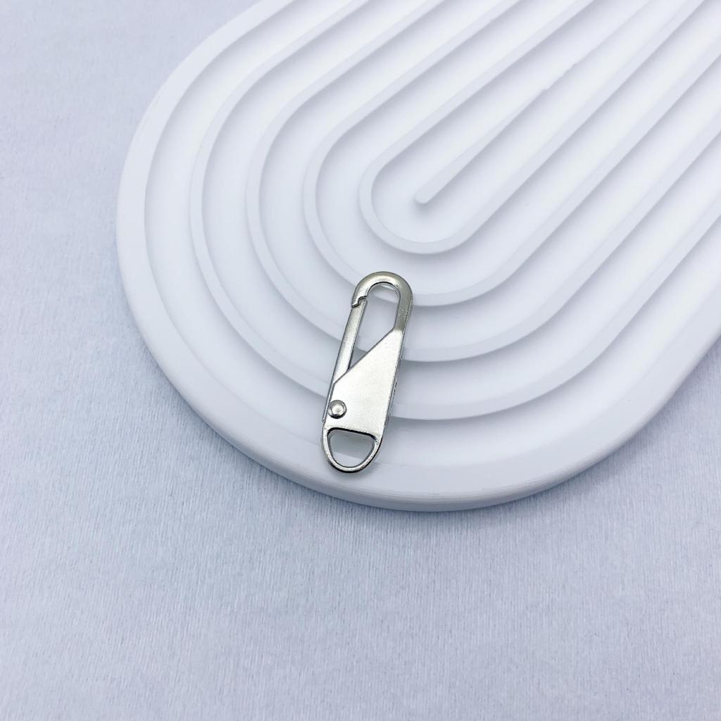 Tool-Free Alloy Zipper Pull Replacement for Handbags, Backpacks, Jackets, Clothes, and Shoes