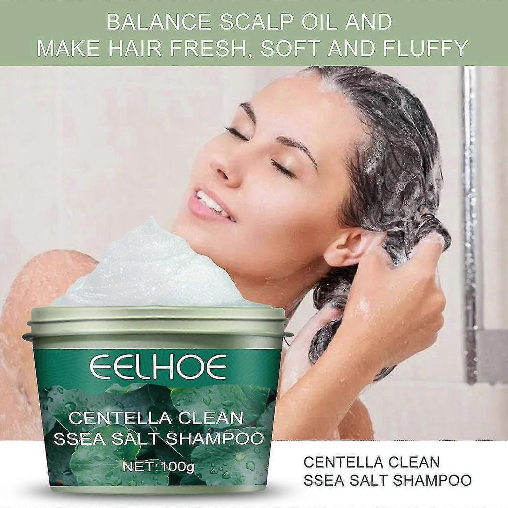Sea Salt Shampoo Cleansing Centella Antipruritic, Nourishing Organic Hair