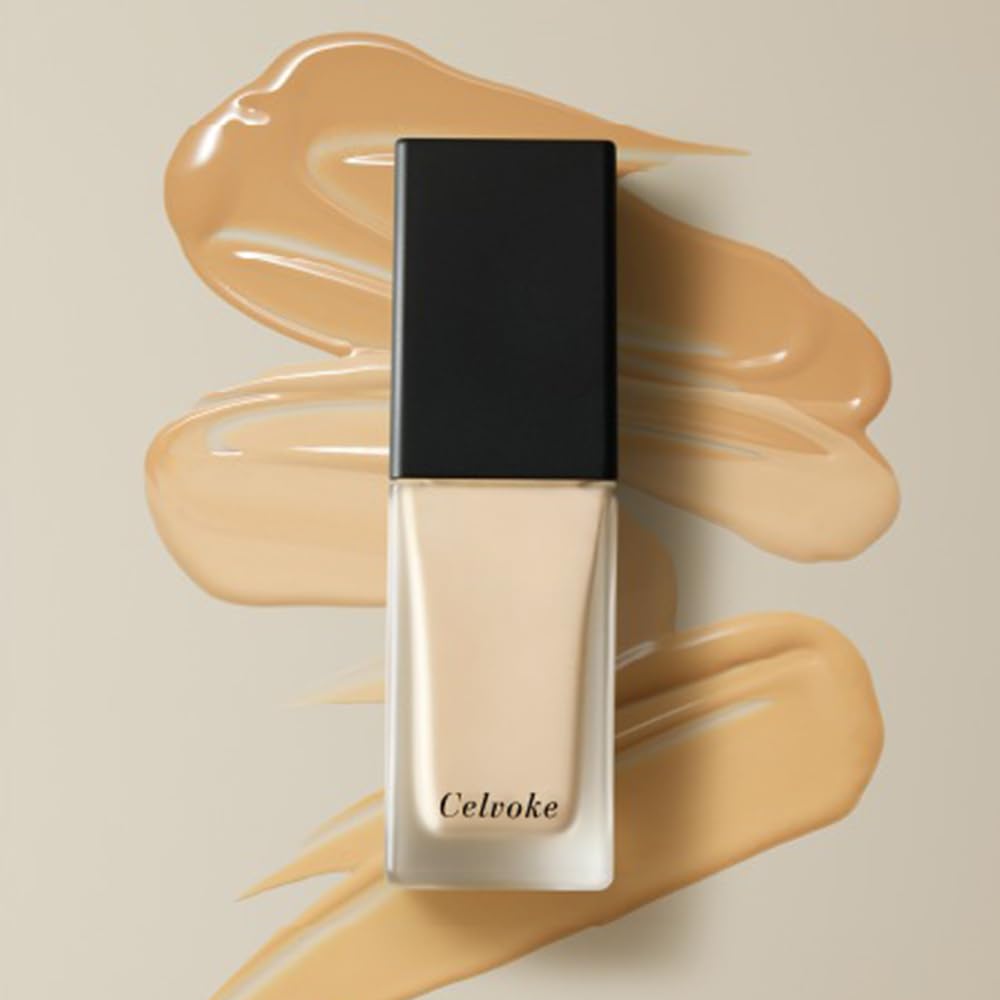 Celvoke Skin Resonate Liquid Foundation 200 Bright Liquid Foundation Cover 3D Shiny Skin SPF32 PA+++