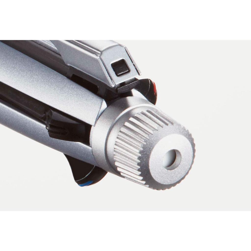 Многофункциональная ручка Mitsubishi Pencil Jetstream Metal Edition Ice Easy to 4&1 0.5", Серебристый, Писать, MSXE5200A5.81