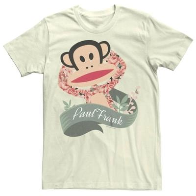 Ретро футболка с принтом обезьяны Paul Frank для унисекс, хлопок, подарок