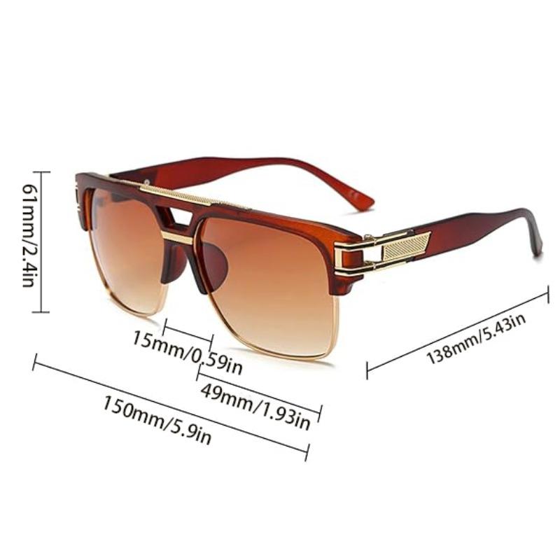 Classic Men Women Accessories Sun Glasses European and American Fashion Sunglasses Transparent Square Frame Glasses