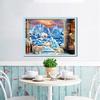Алмазная картина, вышивка крестиком, Белый медведь, 5D Diy, животные, Алмазная мозаика, картина, стразы, детский декор, подарок