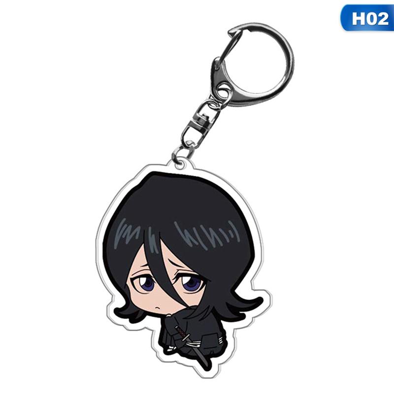 Акриловый брелок в стиле аниме «Блич» Куросаки Ичиго Кучики Рукия Бьякуя Гриммджоу Джегерджак