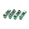 Совместимый с DIN35 рельсом RJ45 Адаптер Клеммная колодка Стабильное Ethernet-соединение для шкафов управления и коммутаторов