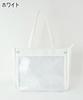Ita Bag Itaba Tokimeki Простая сумка Прозрачная сумка Oshikatsu Oshikatsu Goods Oshikatsu Bag Deco Bag Event Live Gift Present F Ita Bag White [Wego] [L Size]