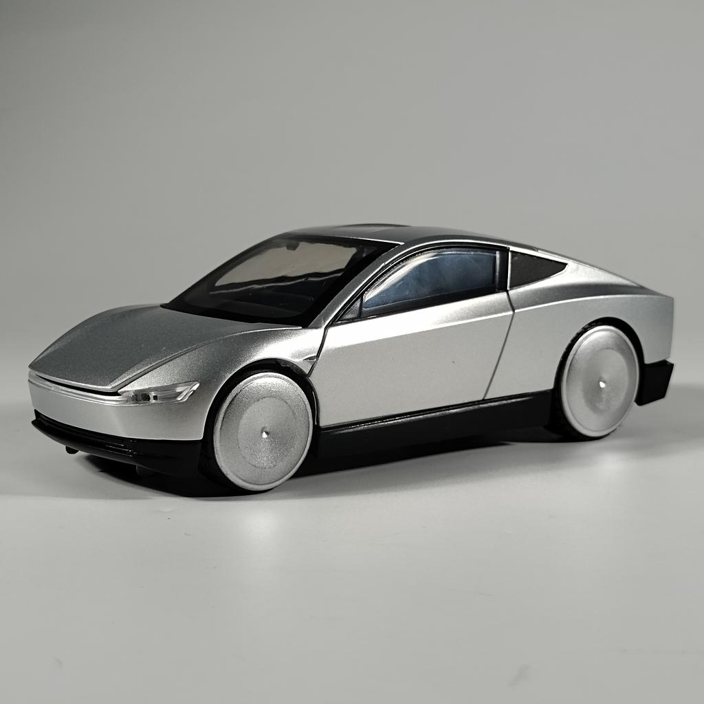 1/32 Tesla Cybercab Роботакси Беспилотное Такси Сплав Металл Литая Модель Автомобиля Домашние Модные Игрушки Украшения Коллекции Для Демонстрации Декорации