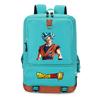 Мультфильм Анимация Dragon Ball Школьная сумка Рюкзак Студенческая школьная сумка Мужская и женская Дорожная сумка Сумка для компьютера