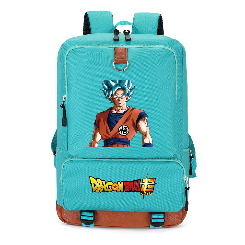 Мультфильм Анимация Dragon Ball Школьная сумка Рюкзак Студенческая школьная сумка Мужская и женская Дорожная сумка Сумка для компьютера