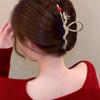 Dragon Shaped Hair Clips Chinese Style Rhinestone Hairpin Fashion Hair Claw  Gift