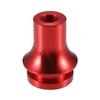 A ABSOPRO Car Gear Shift Knob Adapter Shifter Boot Retainer for Manual Transmission Vehicles Universal Durable Aluminum Alloy M10x1.5 Red