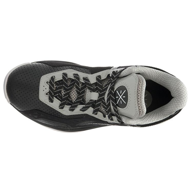 Баскетбольные кроссовки Li Ning All City 4 Унисекс Средняя высота Черный/Серый ABAL005-3