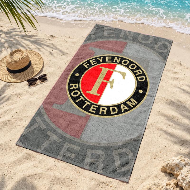 Feyenoord Rotterdam Microfiber Beach Towel Quick Dry Sand Free Lightweight Beach Towels for Travel Swimming Camping