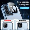 Магнитный чехол для iPhone 17 16 15 14 13 12 Pro Max/Plus/Air, с Magsafe и алюминиевой рамкой и двусторонним бампером для телефона из закаленного стекла