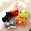 Cartoon Animal Plush Hand Warmer Cushion - Non-Electric Soft Pillow Gift for Kids & Toddlers