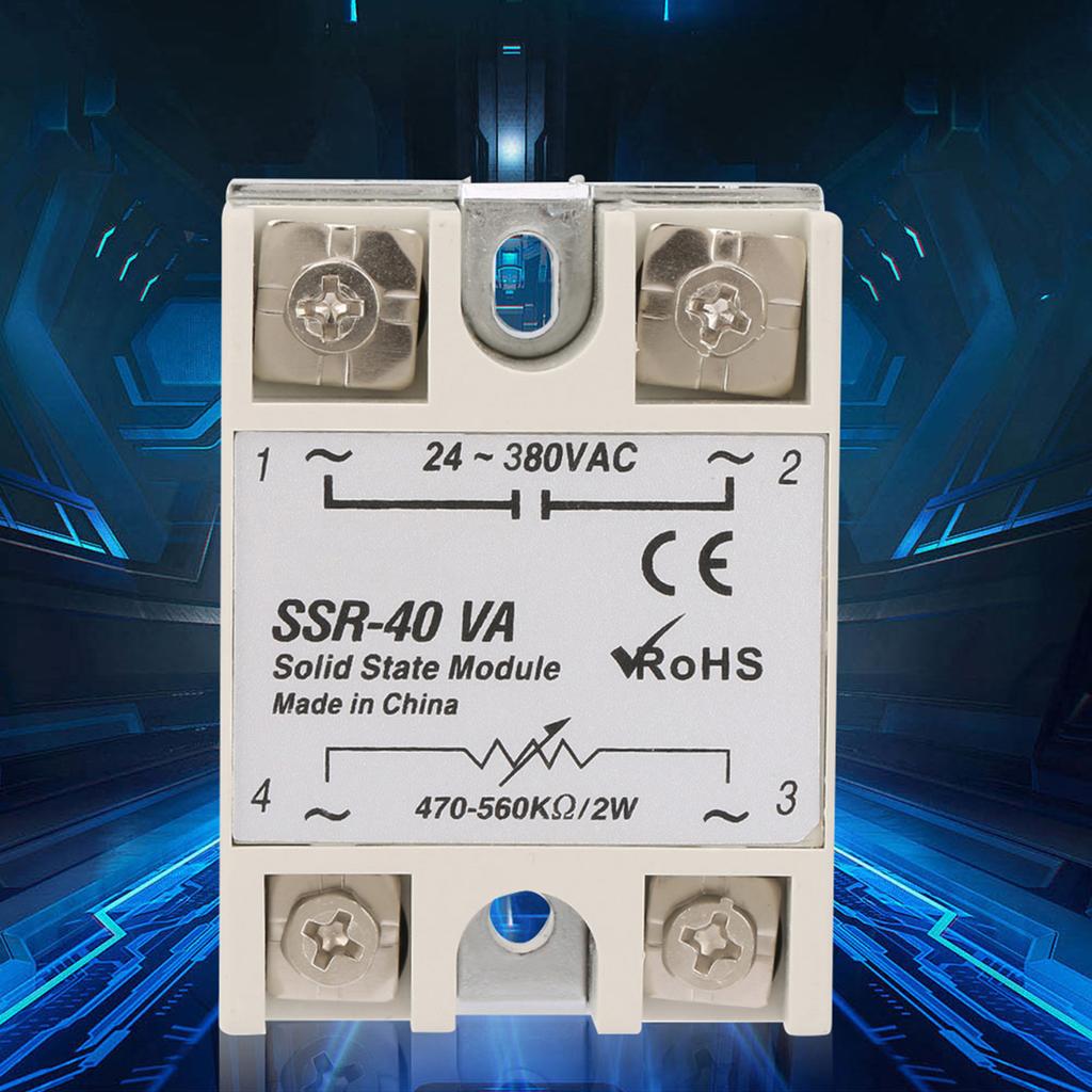 Твердотельное реле ССР-40ВА для процессов промышленной автоматизации