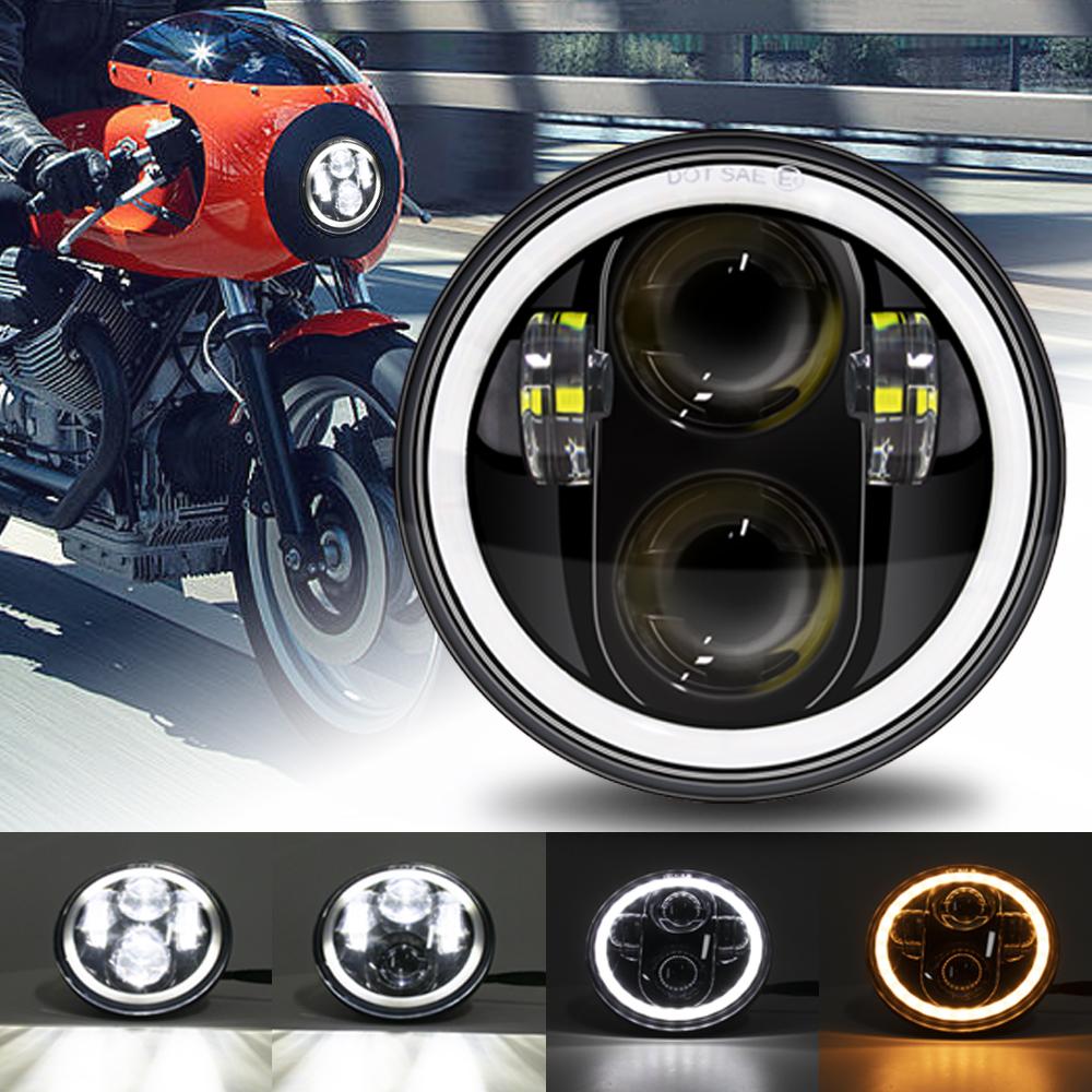 1 шт. 5,75-дюймовый светодиодный проектор фар для Triumph Rocket Iii 3 и Speed Triple и Street Triple 5 3/4" фара для Iron 883 Dyna