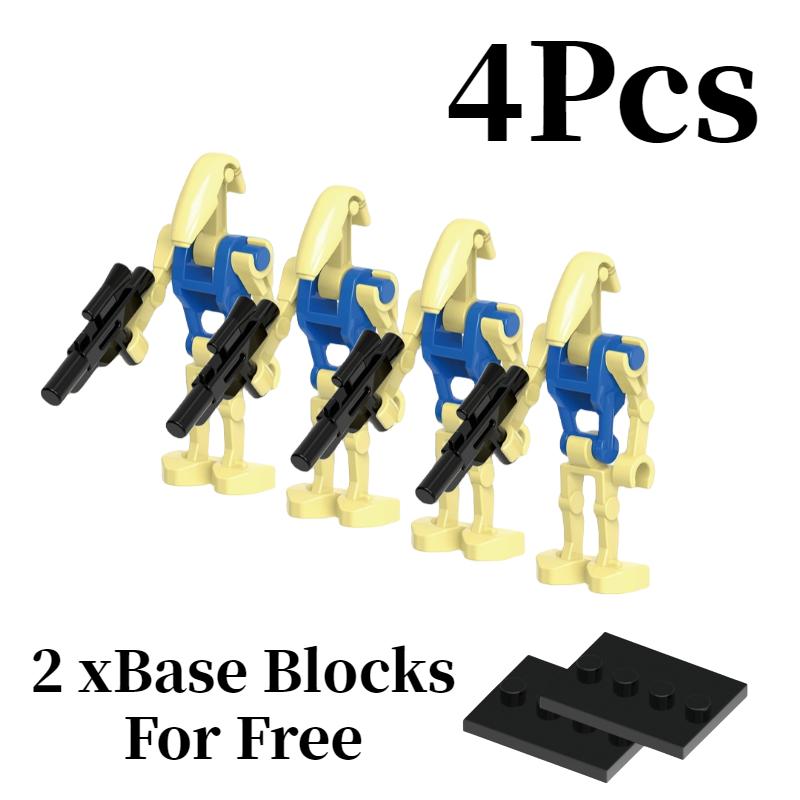 Super Wars Star Battle Droid Troopers Minifigures Building Blocks Diy Toys Gifts