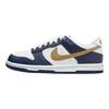Nike Кроссовки Dunk Low GS Midnight Navy Wheat Kids сине-белые FB9109-111