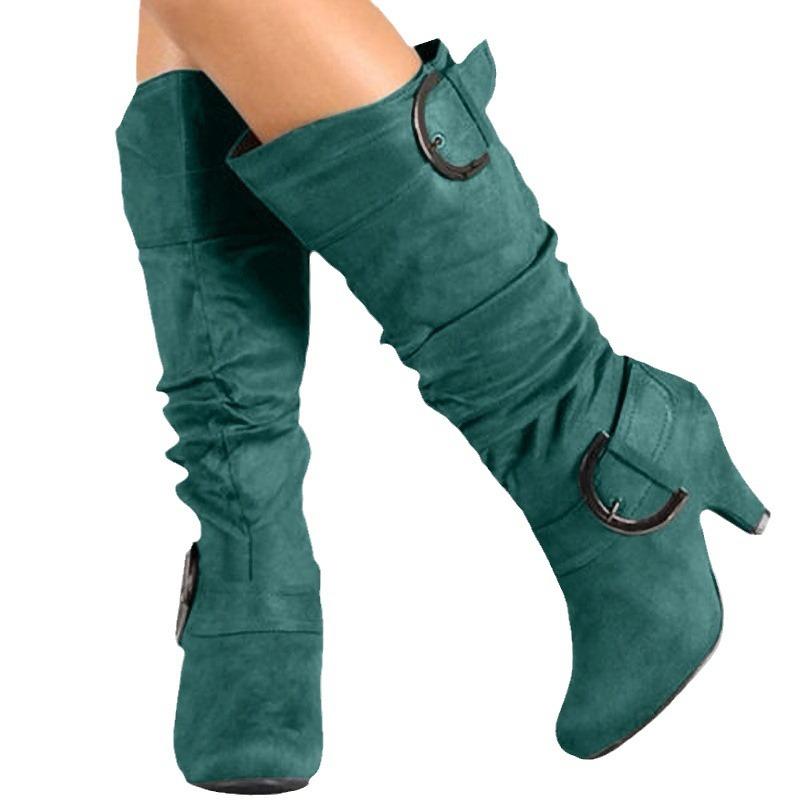 Часто не снимают с полок, независимая станция WISH supply, европейская и американская женская обувь, женские сапоги, пряжка для ремня, большой размер