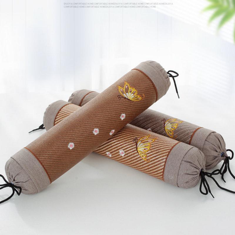 Подушка Argy Wormwood для поддержки шеи, улучшения сна, одноместная цилиндрическая подушка с наволочкой для сна