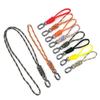 8 Styles Paracord Keychain Lanyard 12cm Parachute Cord Keychain Neck Hanging Rope Outdoor Tool